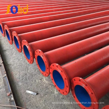 One Leading Manufacturer Of double flange  FBE internal lined ductile iron pipes